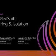 AWS On Air 2020 Amazon Redshift Data Sharing And Isolation