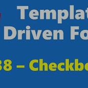 12 38 Checkbox Template Driven Form Angular Series