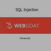 WebGoat Sql Injection Advanced