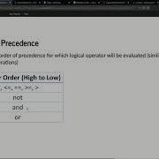 Module 7 2 Logical Operations And Truth Tables