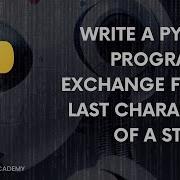 Write A Program To Exchange First Last Characters Of A String Top 100 Python Programs Python