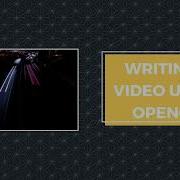 Anaconda Writing Video Using OpenCV