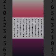 Shorts Java Code Java Pattern Program Print Numbers 1 To 9 With Cross Line Zero