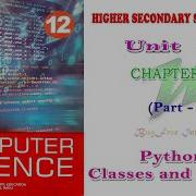 Chapter 10 Part 1 Python Classes And Objects Tamilnadu Board 12th Computer Science
