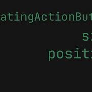 FLUTTER FloatingActionButton Size And Position