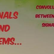Convolution Of Two Exponential Signals