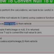How To Convert Null To 0 In Sql Server