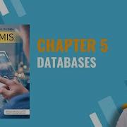 CS1032 Chapter 5 Databases