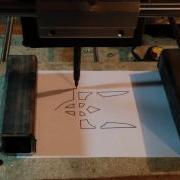 CNC First Test Первый тест ЧПУ