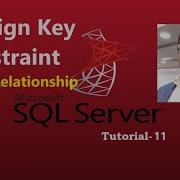 SQL Server Tutorial 11 Foreign Key Constraint Aksadur Bangla