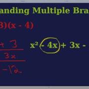 Expanding Multiple Brackets