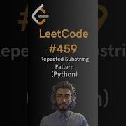 LeetCode 459 Repeated Substring Pattern Python