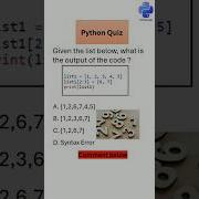 Python Quiz Part 13 Shorts