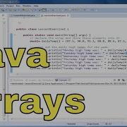 Learn Java Exercise 01y Using Arrays In Java