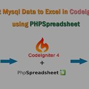 Export Mysql Data To Excel In Codeigniter 4 Using PHPSpreadsheet