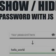 Show Hide Password Toggle With JQuery With Source Code