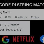 DI STRING MATCH LEETCODE NO 942 SOLUTION IN JAVA LEETCODE 942 DI STRING MATCH JAVA PROPLEM