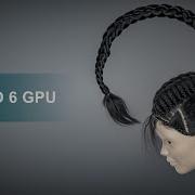 Arnold 6 GPU Hair Render Test On 2x2080ti NVLink In 3ds Max RTX ON