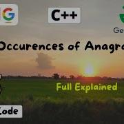 Count Occurences Of Anagrams C GFG Problem In CPP ZlozieCode Code