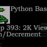 Python Basics 2K Increment And Decrement