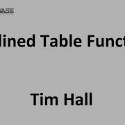 Efficient Function Calls From SQL Part 5 Pipelined Table Functions