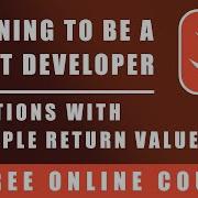 50 Swift Programming Functions With Multiple Return Values