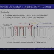 Asiacrypt 2022 Session On Symmetric Key Cryptanalysis I