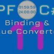 11 XAML Binding And Value Converters WPF C Timer