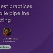 2025 Best Practices For Mobile Pipeline And Testing Bitrise Webinar