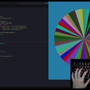 ASMR Programming X Lofi Javascript Roulette Wheel No Voice