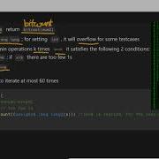 C C Py3 Rust數bits解Leetcode 2749 Minimum Operations To Make The Integer Zero