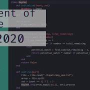Day 1 Report Repair Advent Of Code 2020