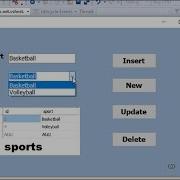 How To Insert Update And Delete Into SQL Server Database And ComboBox In VB Net
