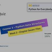 Python Data Structures Coursera Week 3 Quiz Answers Python For Everybody Specialization