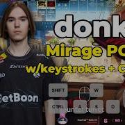 Donk POV With Keystrokes ON FACEIT Suns1de Avg 3450 Elo Ep 24 Cs2 Donk Pov