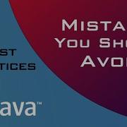 Avoid Common Java Mistakes And Improve Performance
