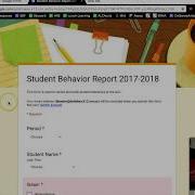 How To Document Student Behaviors With Google Forms