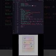 Weather App Card In Html Css Shorts