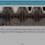 TU Wien Rendering 35 Stochastic Progressive Photon Mapping