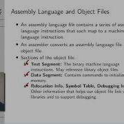 Computer Architecture Lecture 11 Assembly Language Memory