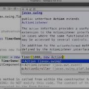 Java Swing Timer Demo