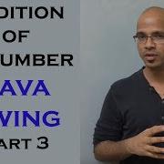 Addition Of 2 Number Using Java Swing Part 3