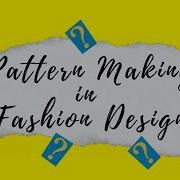 What Is Pattern Making In Fashion Designing Types Of Pattern ADCDesk