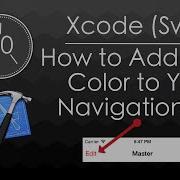 Xcode Swift How To Add A Tint Color To Your Navigation Bar MinuteProgramming