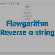 Flowgorithm Reverse A String