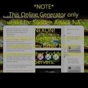 Sudden Attack NA NEXON Free Nexon Cash Working