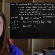 Mixing Problems With Separable Differential Equations KristaKingMath