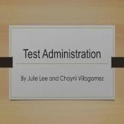 Test Administration TROG 2 Power Point