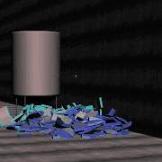 Lightwave 11Bullet Dynamics Simulation Test Tank All 3