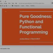 Pure Goodness Python And Functional Programming